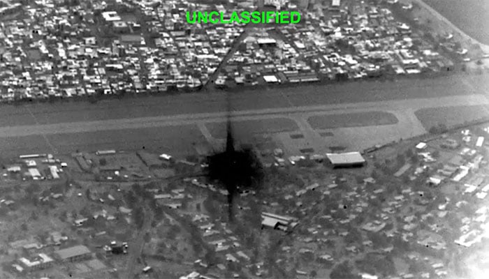 اسکرین گریب/ ایکس امریکی سینٹ کام