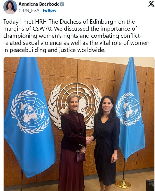 Duchess Sophie flies to NYC as key activist for emotional cause: Details