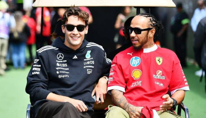 George Russell wins thrilling F1 Chinese Sprint, stunned by Hamiltons charge