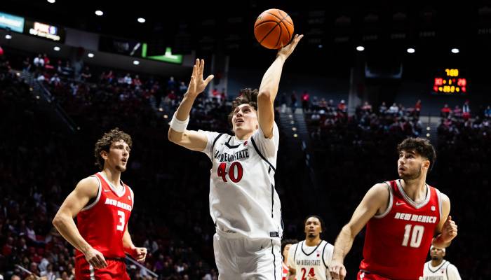 San Diego State survives New Mexico in MW semifinals to face Utah State