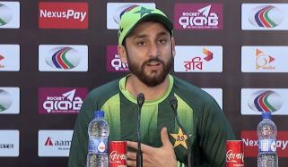 بنگلا دیش کے خلاف متنازع رن آؤٹ پر سلمان علی آغا کا ردعمل