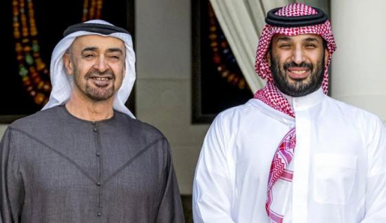 اماراتی صدر کا سعودی ولی عہد سے ٹیلی فونک رابطہ