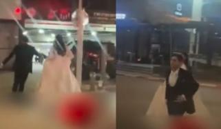 اسرائیل میں ایرانی میزائل حملہ، دولہا دلہن شادی چھوڑ کر فرار ہوگئے 