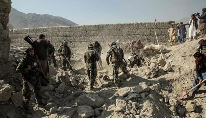 افغانستان میں تباہی کے مناظر - فوٹو: فائل