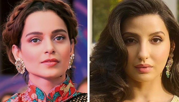 کنگنا رناوت کا نورا فتحی، سنجے دت پر فلمائے گئے گانے پر ردعمل