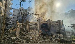 اسرائیل کے جنوبی لبنان میں متعدد فضائی حملے، حزب اللّٰہ سے شدید جھڑپیں