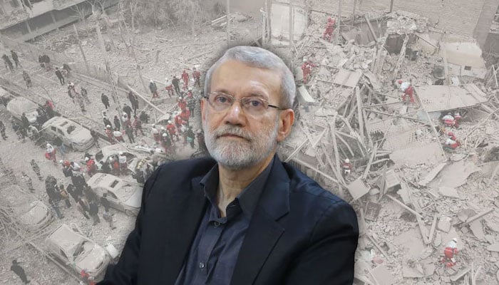 شہید علی لاریجانی—فوٹو بشکریہ بین الاقوامی میڈیا