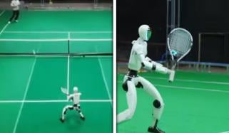 روبوٹ اب ٹینس بھی کھیلنے لگے، انسانوں کیلئے چیلنج