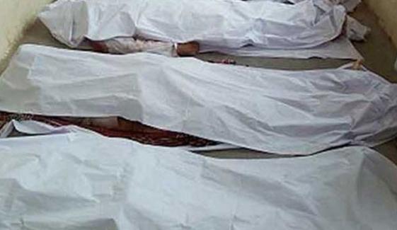 لاہور: باپ نے بیٹے کو قتل کر کے خودکشی کر لی، بیوی و بیٹی زخمی