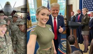 ڈونلڈ ٹرمپ کے قریبی سمجھی جانے والی خاتون انفلوئنسر  اے آئی کردار نکلی 