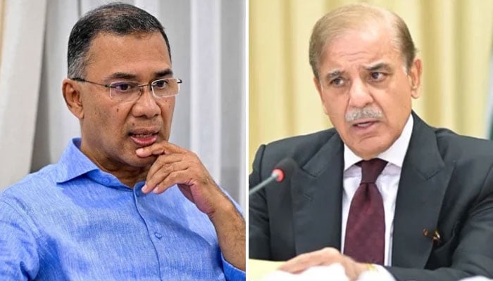 وزیراعظم شہباز شریف کا بنگلادیشی ہم منصب طارق رحمان سے ٹیلیفونک رابطہ