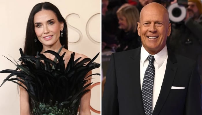 Demi Moore shares rare family moment for Bruce Willis’ big day