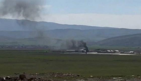 عراقی مزاحمت کاروں نے امریکی ایئر بیس پر ریڈار سسٹم کو تباہ کردیا 