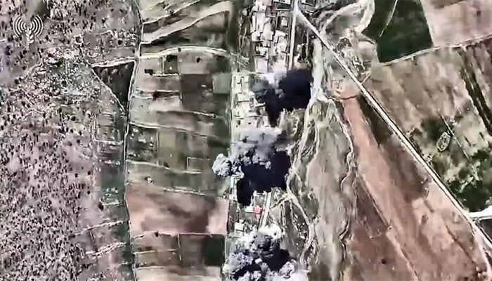 اسکرین گریب / ایکس اسرائیلی فوج