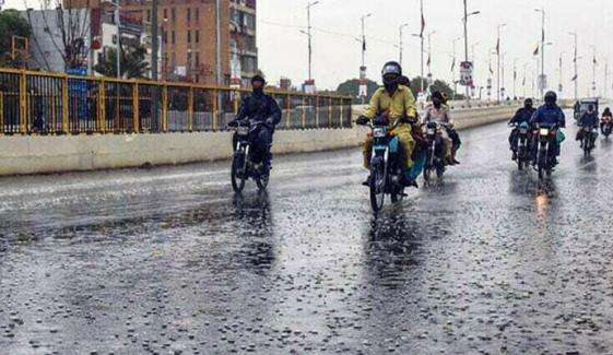 کراچی میں آج ہونے والی بارش کے اعداد و شمار جاری
