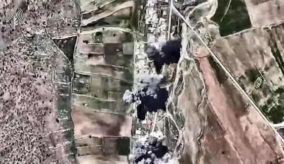 اسرائیل نے ایران میں بیلسٹک میزائل ذخیرے کی تنصیب کو نشانہ بنانے کی ویڈیو جاری کردی