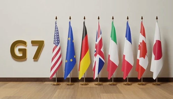 جی سیون ممالک کا ایران سے حملے فوری اور غیرمشروط طور پر روکنے کا مطالبہ