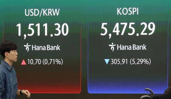 ایران جنگ کے اثرات: جنوبی کوریا کی کرنسی 17 سال کی کم ترین سطح پر