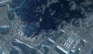 یوکرین کا روس کے بڑے بالٹک آئل ٹرمینل پر ڈرون حملہ