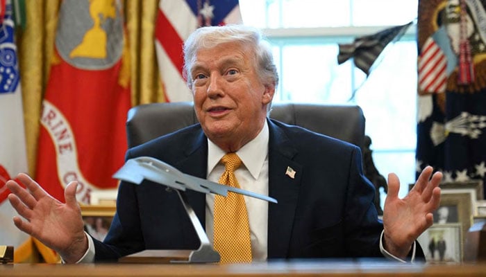 امریکی صدر ڈونلڈ ٹرمپ---فائل فوٹو