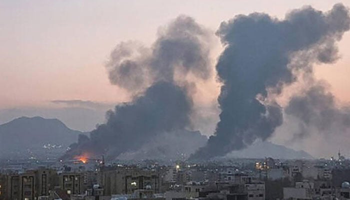 اسرائیل کا ایران پر بڑا فضائی حملہ، 50 سے زائد اہداف نشانہ بنانے کا دعویٰ