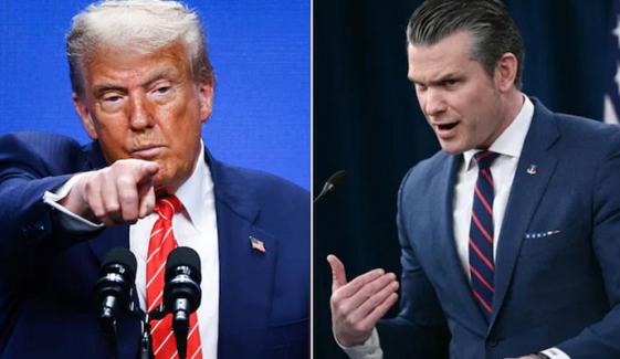 ٹرمپ نے ایران جنگ کا ملبہ پیٹ ہیگستھ پر ڈال دیا، بیانیہ پھر تبدیل