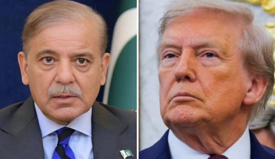 امریکی صدر ٹرمپ نے وزیراعظم شہباز شریف کا بیان سوشل میڈیا پر شیئر کردیا