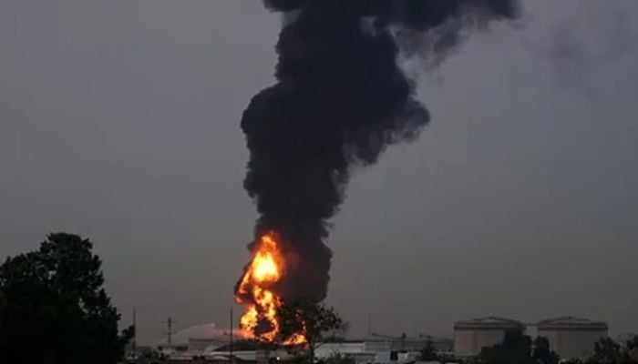 Fire ignites at Kuwait airport as drone attack targets fuel tanks