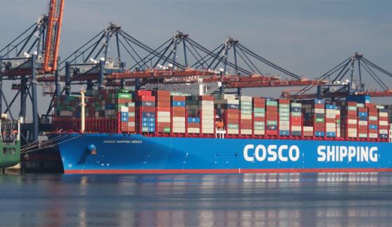 چینی شپنگ کمپنی نے خلیجی ممالک سے شپمنٹس کی بکنگ دوبارہ شروع کر دی