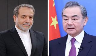 چینی وزیر خارجہ کا ایرانی ہم منصب سے رابطہ، خطے کی صورتحال پر گفتگو
