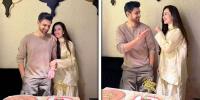 شعیب ملک کیساتھ سالگرہ، ثنا جاوید کی تصاویر مداحوں کی توجہ کا مرکز بن گئیں