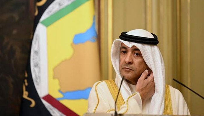 خلیج تعاون کونسل کے سیکریٹری جنرل جاسم محمد البدیوی(فائل فوٹو)۔