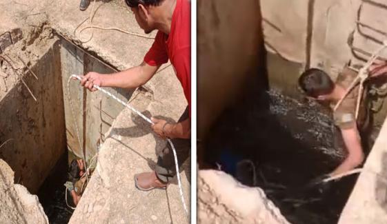 کراچی: گلشن حدید میں پانی لائن میں ڈوبنے والی لڑکی تاحال نہ مل سکی