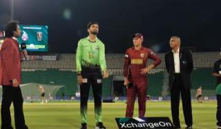 پی ایس ایل 11 کا افتتاحی میچ، قلندرز کی ٹاس جیت کر بیٹنگ