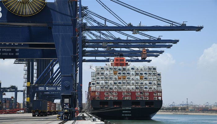 کراچی پورٹ(فائل فوٹو)۔