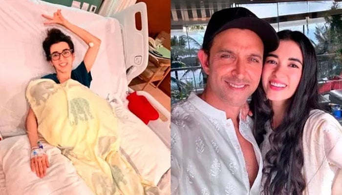 صبا آزاد خطرناک انفیکشن کی وجہ سے بیمار، اسپتال منتقل