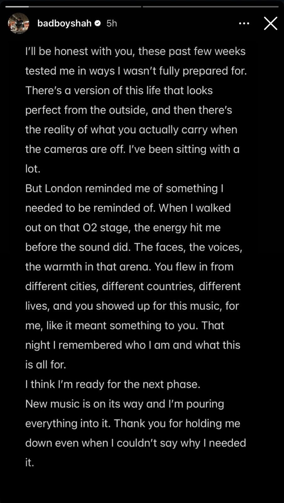 Badshah breaks social media silence amid marriage rumours