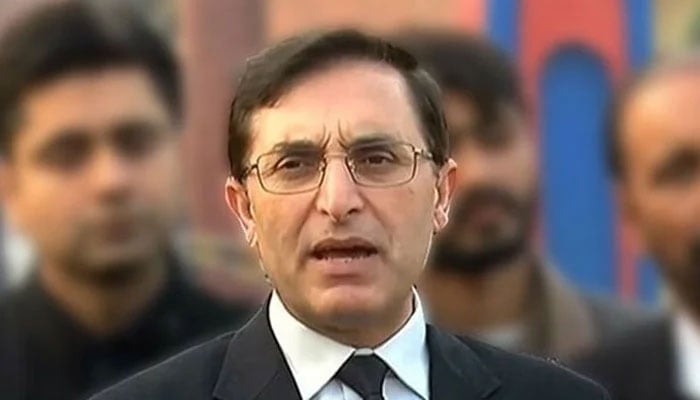 چیئرمین پی ٹی آئی بیرسٹر گوہر علی خان—فائل فوٹو