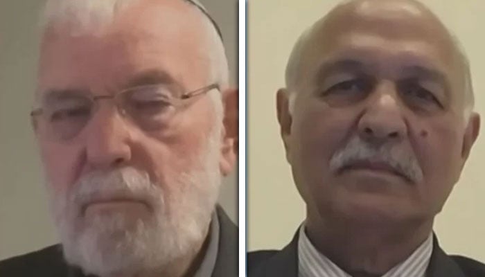 مشاہد حسین نے سابق اسرائیلی مشیر سے پوچھا ’آئرن ڈوم کا کیا ہوا؟‘