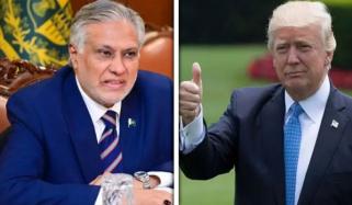 ٹرمپ نے اسحاق ڈار کی پوسٹ شیئر کردی