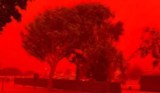 آسٹریلیا میں سرخ آسمان، لوگ خوف میں مبتلا