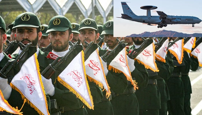 700 ملین ڈالر کا بوئنگ ای تھری جاسوس طیارہ 20 ہزار ڈالر کے شاہد ڈرون نے تباہ کیا، پاسداران