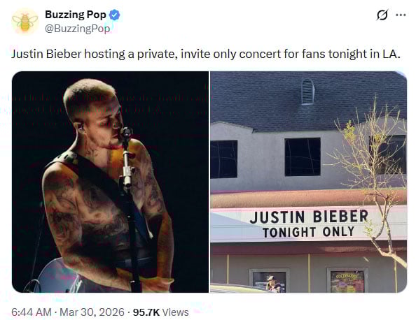 Justin Bieber focuses on his next move post-Oscar drama