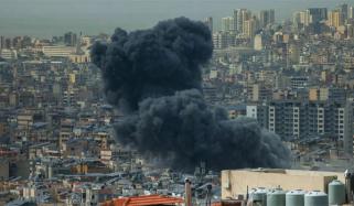 اسرائیلی فوج کا بیروت میں حزب اللّٰہ کے ٹھکانوں کو نشانہ بنانے کا دعویٰ