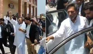 خاور مانیکا تشدد کیس: بانیٔ پی ٹی آئی کے وکیل فتح اللّٰہ برکی کے ناقابلِ ضمانت وارنٹ جاری