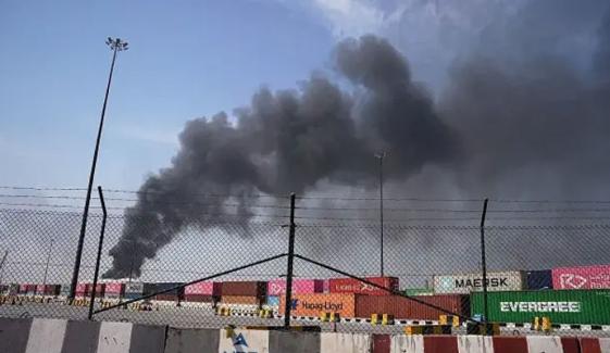 ریاض: الخرج میں ڈرون کا ملبہ گرنے سے 2 افراد زخمی