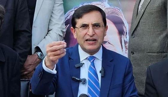 چیئرمین پی ٹی آئی بیرسٹر گوہر کا واٹس ایپ ہیک ہو گیا