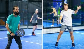 پی ایس ایل 11: کرکٹرز فارغ وقت میں پیڈل ٹینس سے دل بہلانے لگے