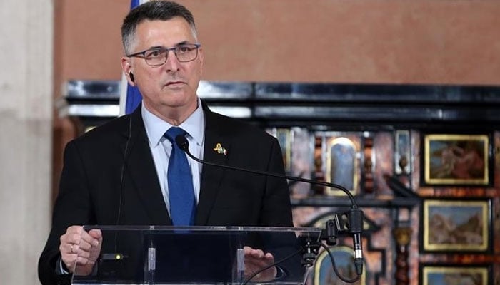 اسرائیلی وزیر خارجہ گیدون سار(فائل فوٹو)۔