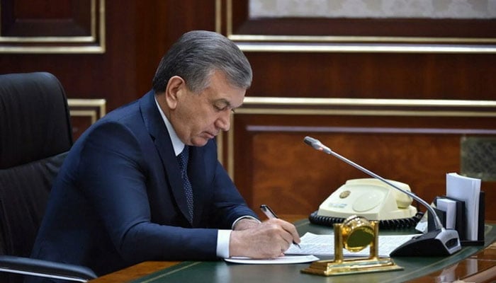 ازبک صدر شوکت مرزایوف نے ماحولیاتی تحفظ و بہتری کے لیے فرمان جاری کر دیا ہے(تصویر سوشل میڈیا)۔